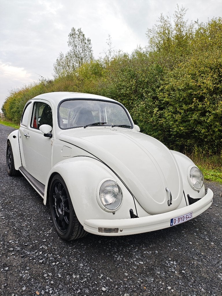 Dikke Vw kever 1800cc perfecte staat, gekeurd voor verkoop, Achterwielaandrijving, 4 cilinders, Wit, Leder