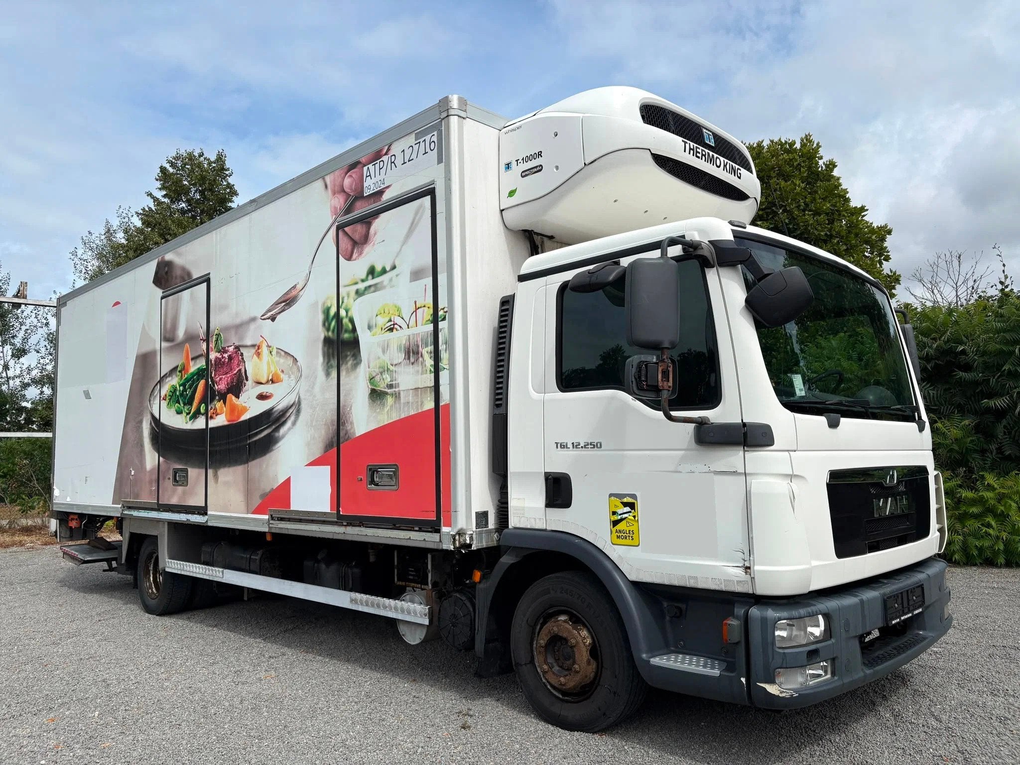 MAN TGL 12.250 Carrier Supra 1150 Mt, Autos, Camions, 250 ch, Euro 5, Achat, Entreprise
