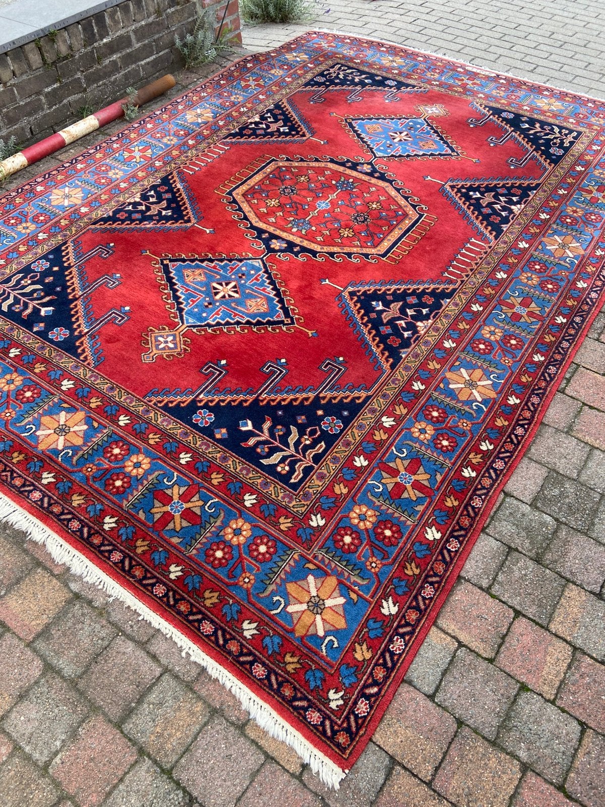 Très beau tapis Oriental fait main signé – 320 x 224 cm, Enlèvement, Neuf