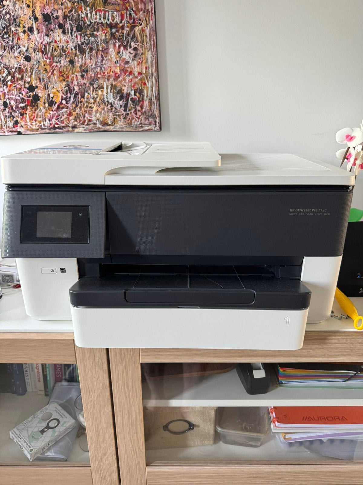 Imprimante HP Officejet pro 7720, Ophalen, Gebruikt, Inkjetprinter, All-in-one