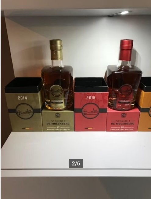 Gouden Carolus – Anniversary Edition set 2014 tem 2021, Verzamelen, Wijnen, Overige gebieden, Overige typen, Ophalen of Verzenden