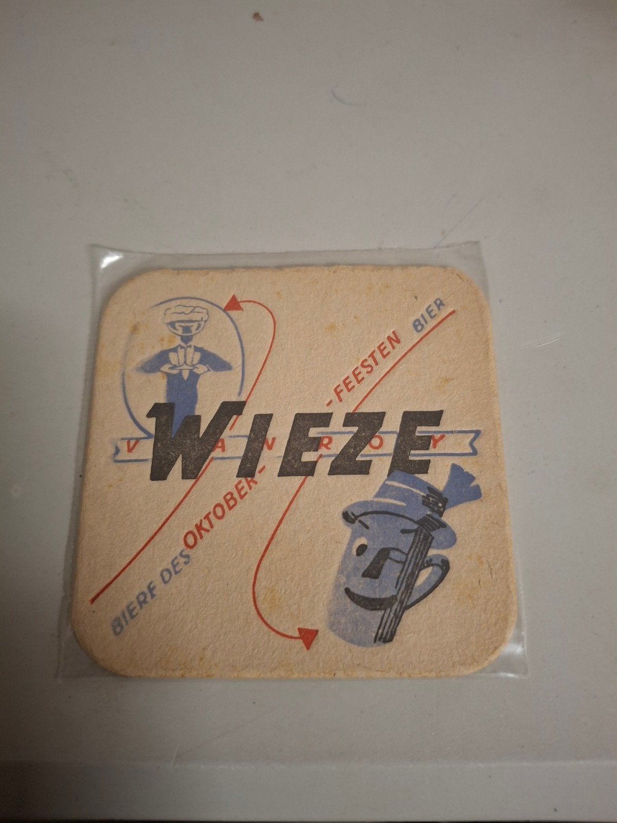 oud bierviltje wieze 3e oktoberfeesten, Enlèvement ou Envoi