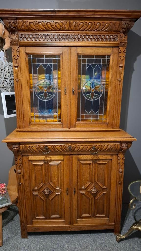 Antieke buffetkast, Antiek en Kunst, Ophalen