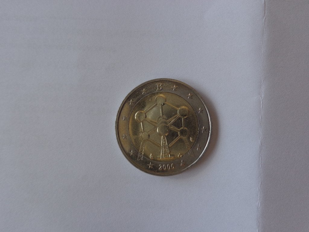 Herdenkingsmunt van 2 euro België 2006 Atomium, Postzegels en Munten, Ophalen, België