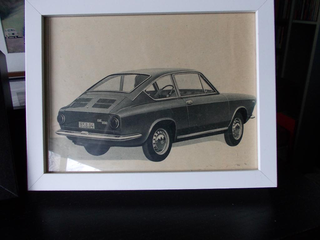 Kader Fiat 850 Coupé, Ophalen of Verzenden, Zo goed als nieuw, Hout