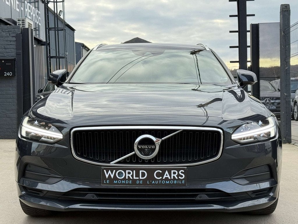 Volvo V90 2.0 D3 AUTO. DISTRO CAM360° COCKPIT FULL OP, Autos, Cuir, Argent ou Gris, Achat, V90