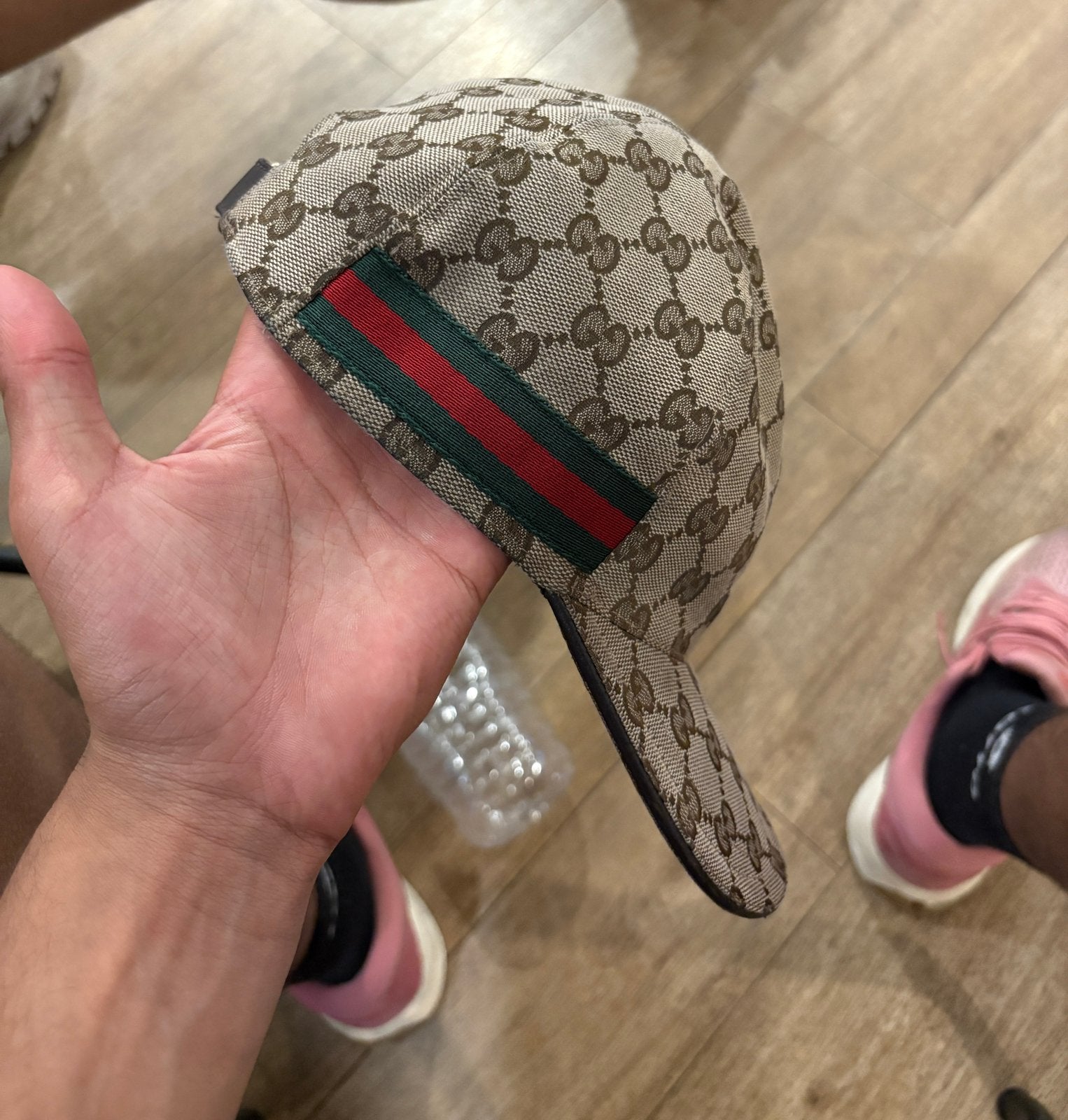 Casquette Gucci classique beige, Enlèvement ou Envoi, Neuf, 58 ou 59 cm (L, 7¼ ou ⅜ pouces), Casquette