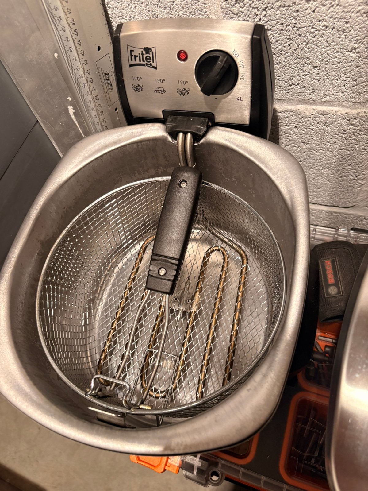 Friteuse, Elektronische apparatuur, Ophalen, Zo goed als nieuw