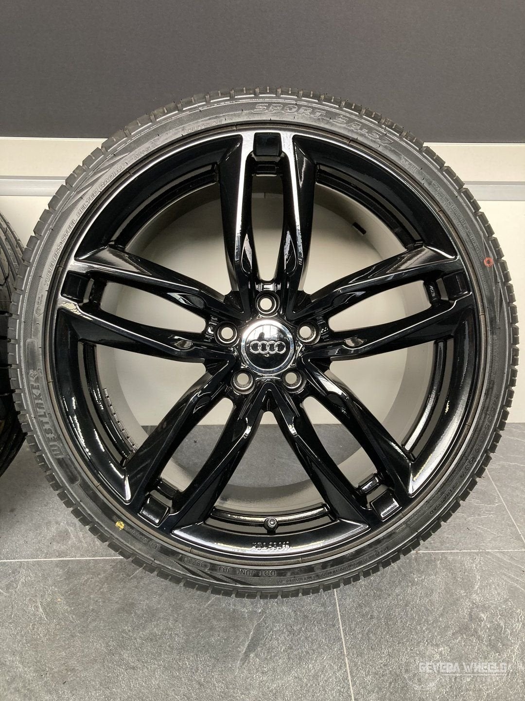 19” Audi A4 B8 B9 velgen + nieuwe banden 5x112 245/35/19, Auto-onderdelen, Banden en Velgen, 19 inch, -, -, Banden en Velgen