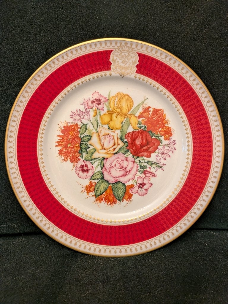 Herdenkingsbord Koninklijke verjaardag Boudewijn en  Fabiola, Ophalen of Verzenden, Zo goed als nieuw, Servies