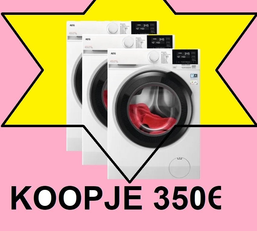 machine à laver AEG série 6000 9 kg, Electroménager, Lave-linge, Enlèvement, Comme neuf, Classe énergétique A ou plus économe