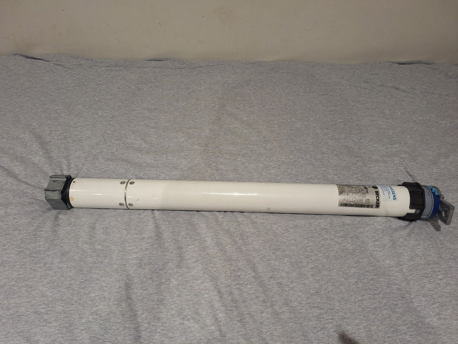 Becker rolluikmotor 80 Nm – L80/11CM, Doe-het-zelf en Bouw, Ophalen of Verzenden, Zo goed als nieuw, Wit, Elektrische bediening