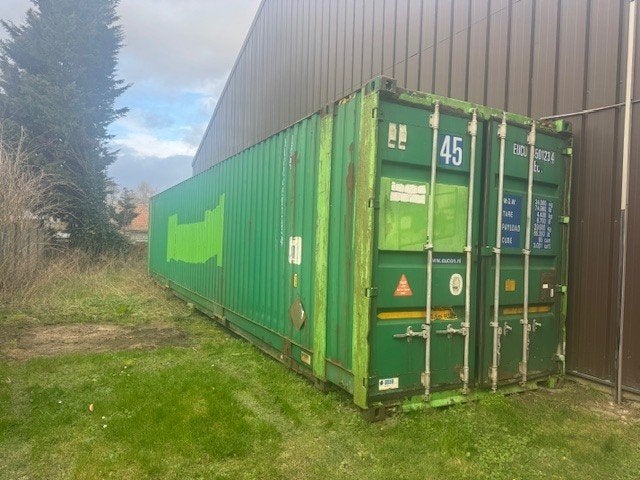 Container 88m³, Enlèvement