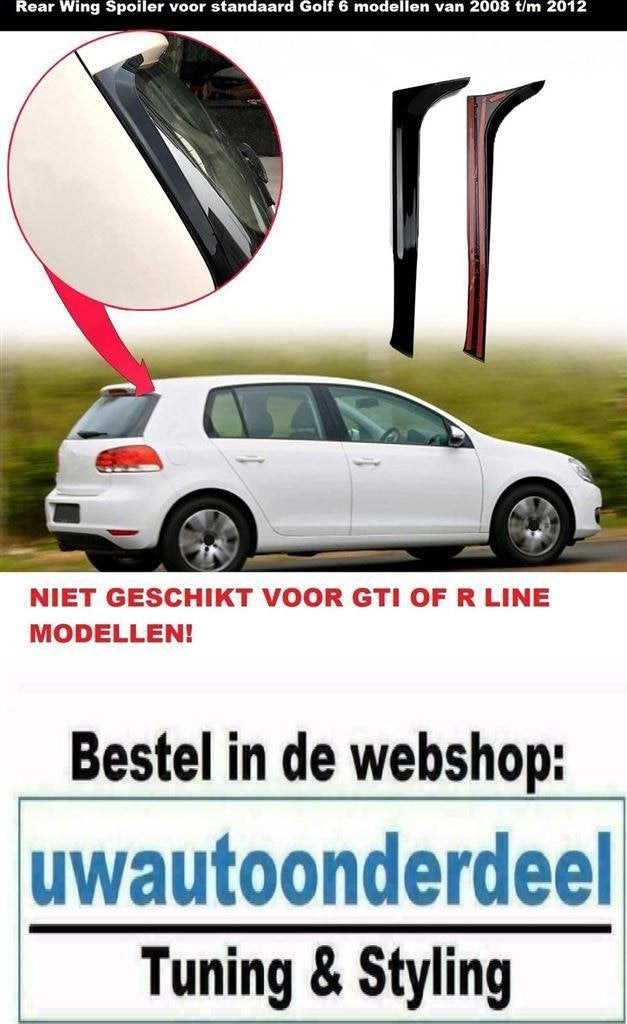 Raam Spoiler GTI Look Wings Achterruit Spoiler Geschikt Voor, Verzenden
