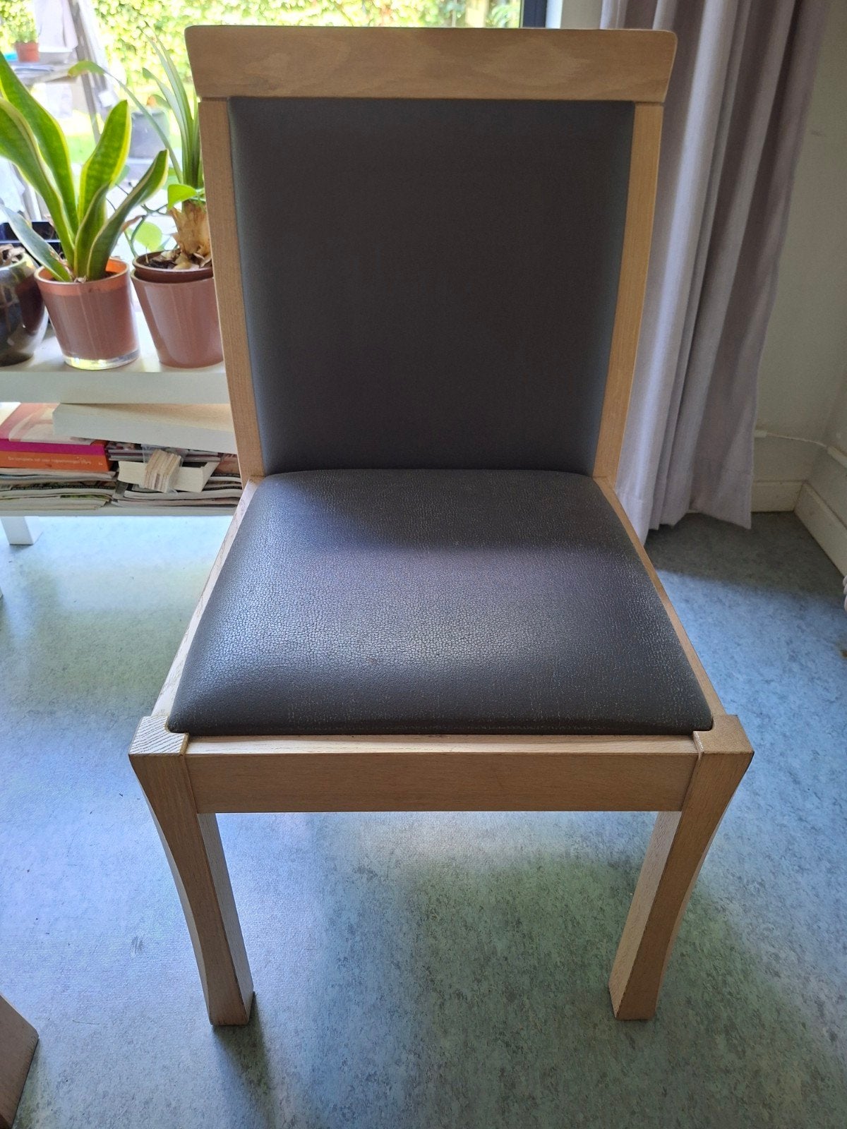6 eetkamerstoelen te koop, Ophalen