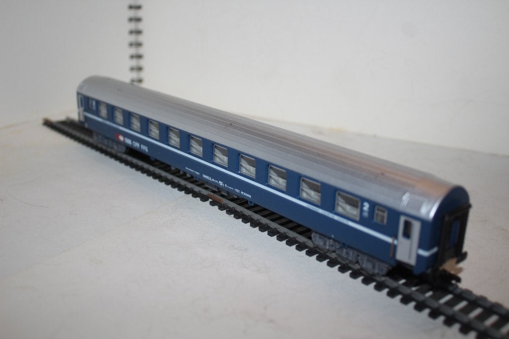 jouef ho voiture SBB CFF FFS 2ème classe, Jouef, Wagon, Envoi, Courant continu