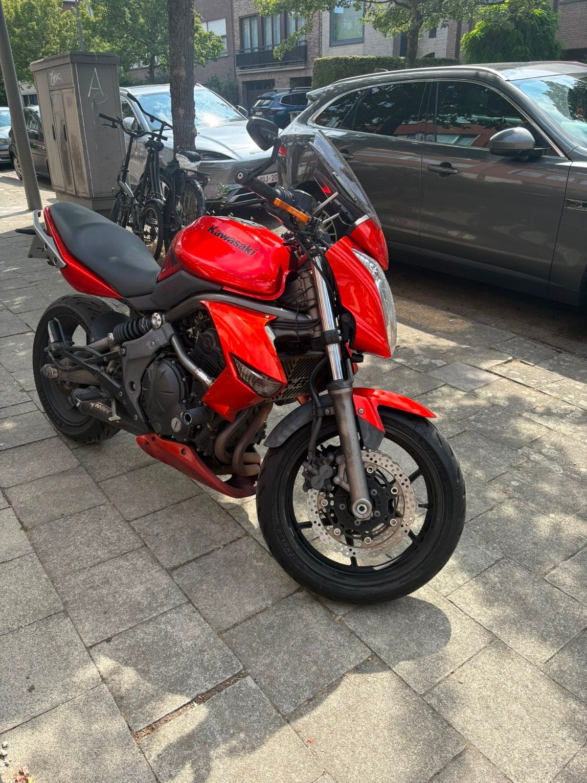 kawasaki er6 n van 2011, Motoren, Ophalen, Gebruikt