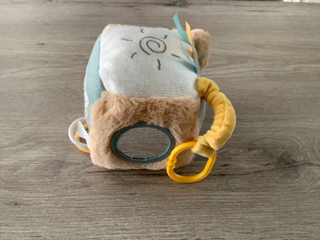 Cube en peluche Baby Small Foot, Enlèvement ou Envoi, Comme neuf, Autres types