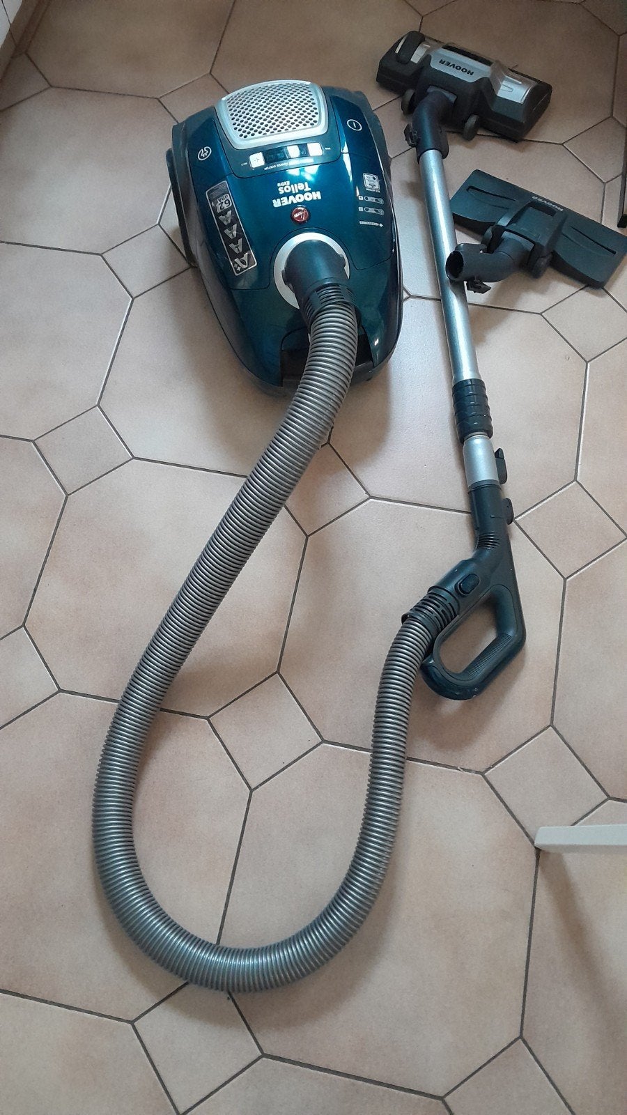 Aspirateur Hoover Telios Extra, Utilisé, Convient aux sols durs, Autres marques, Sac à poussière