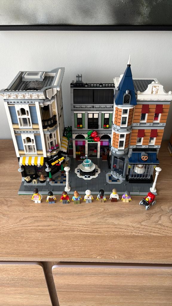 Lego assembly square 10255, Ophalen, Zo goed als nieuw, Compleet, Lego