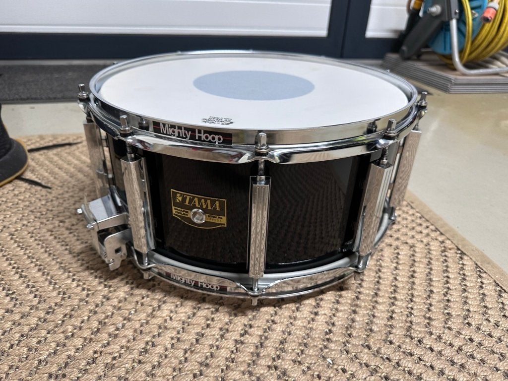 Tama Artwood AW216 snare uit de jaren 90, Muziek en Instrumenten, Drumstellen en Slagwerk, Ophalen, Gebruikt, Tama