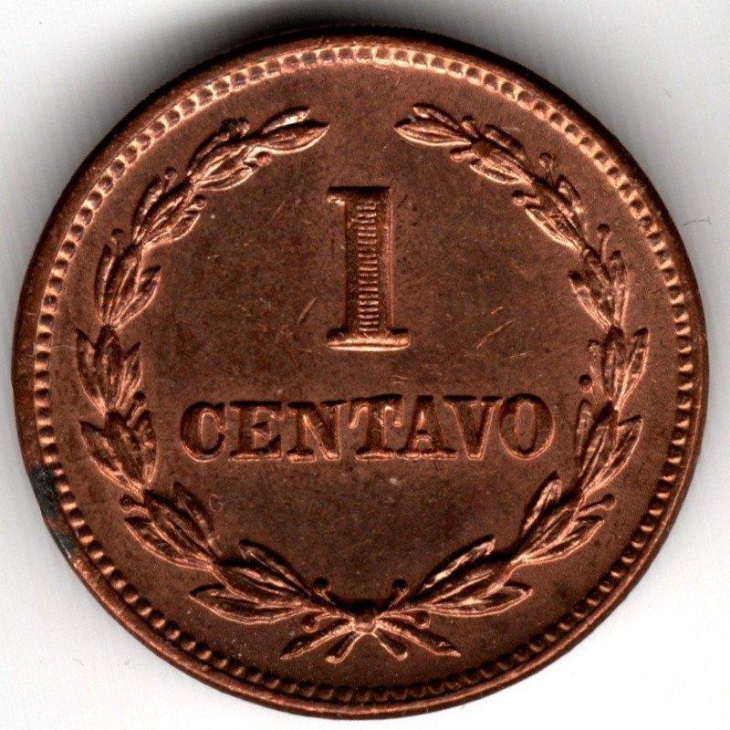 El Salvador : 1 Centavo 1972 KM#135.1 Ref 16669, Ophalen of Verzenden, Midden-Amerika, Losse munt