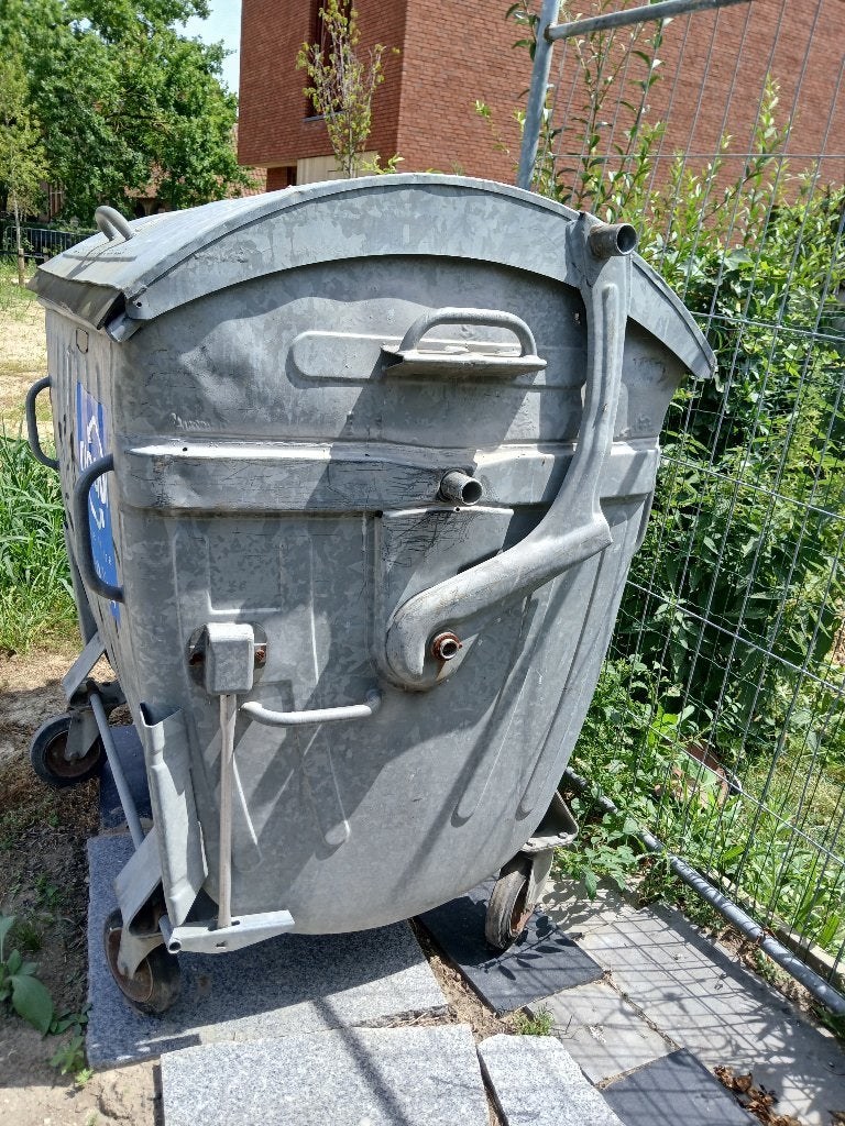 Rolcontainer, Doe-het-zelf en Bouw, 100 liter of meer, Ophalen, Gebruikt, Overige typen
