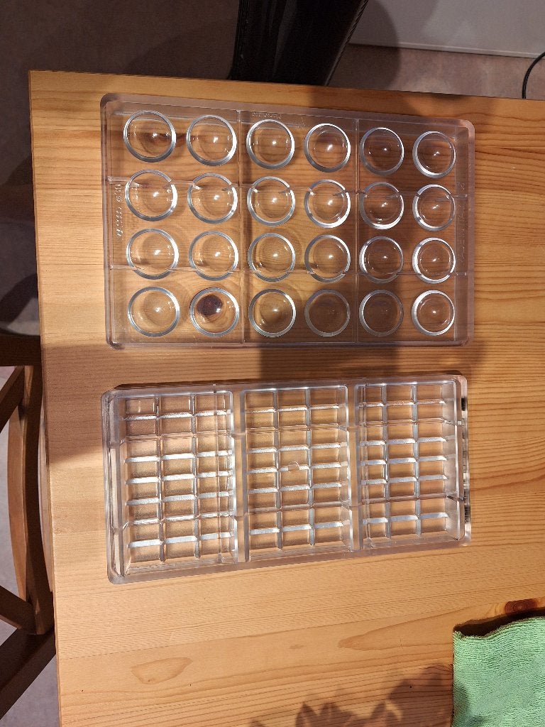 chocolade vormen ( bonbon , repen), Hobby en Vrije tijd, Ophalen, Zo goed als nieuw