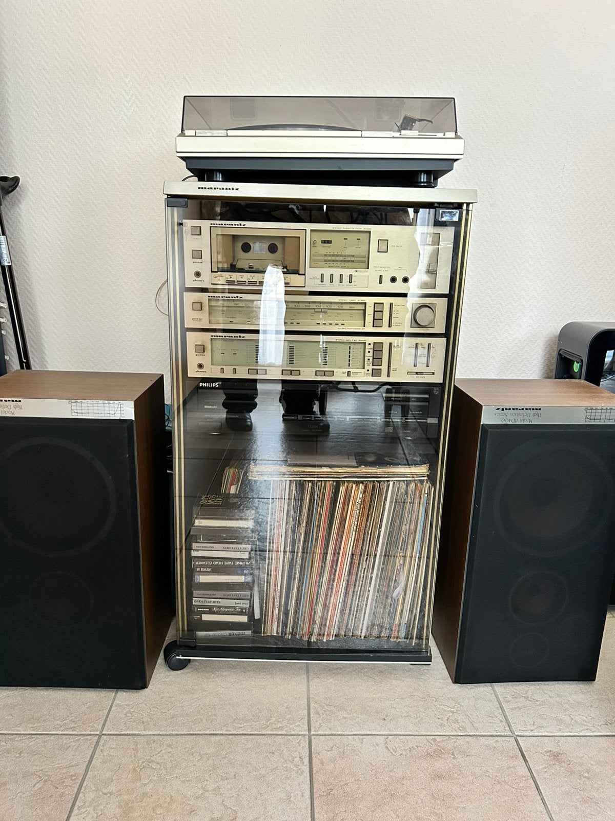 Chaîne stéréo Marantz en parfait état, TV, Hi-fi & Vidéo, Enlèvement, Comme neuf