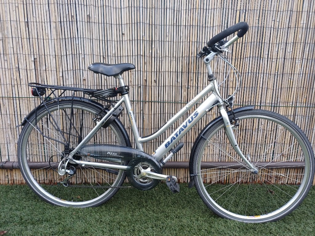 Kleine Batavus damesfiets-meisjesfiets M48 vernieuwd., Ophalen, Velgrem, 47 tot 50 cm, Batavus