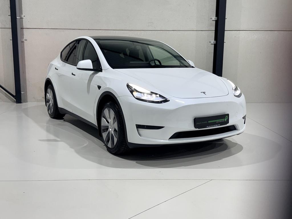 Tesla Model Y RWD, Auto's, Tesla, Zwart, 0 kg, Wit, 5 zetels