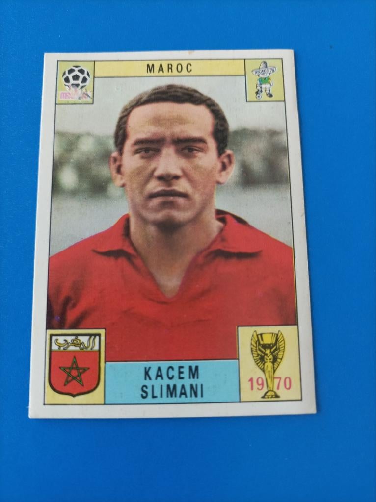 Panini Mexico 70 Kacem Slimani Marokko, Ophalen of Verzenden