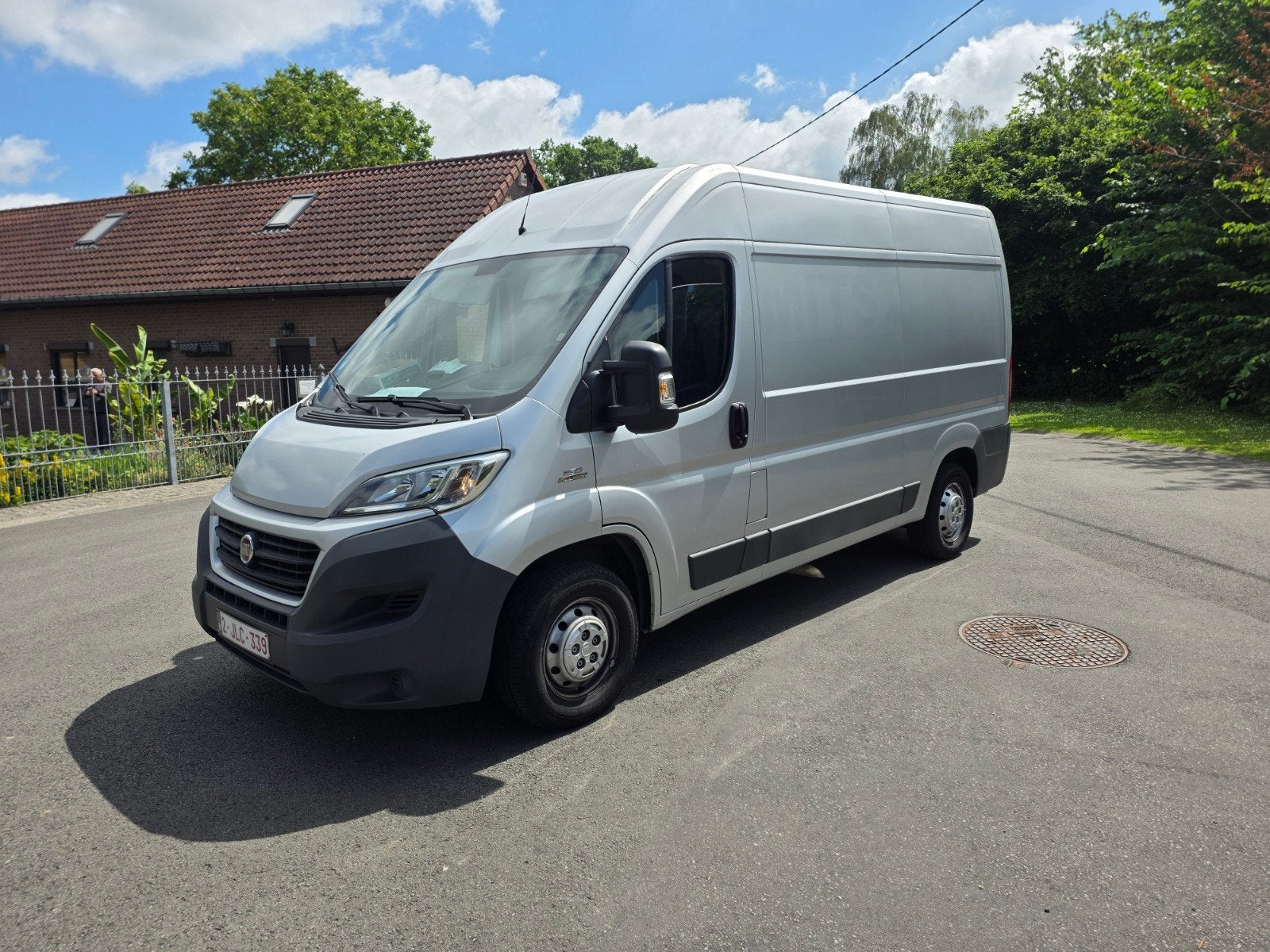 Fiat Ducato 2.3multijet 150ch L2H2 Prête à immatriculée, Auto's, Bestelwagens en Lichte vracht, Euro 5, Stof, Bedrijf, 5 deurs