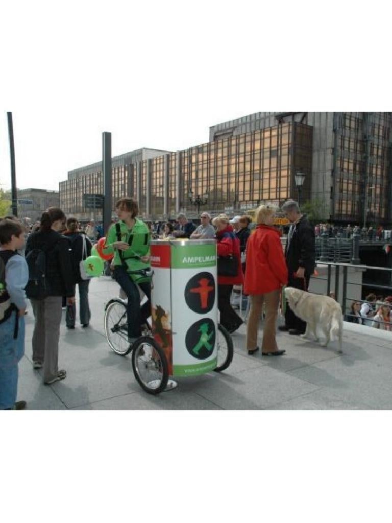 Nihola posterbike. Reclame fiets., Enlèvement, Utilisé, Panneau publicitaire