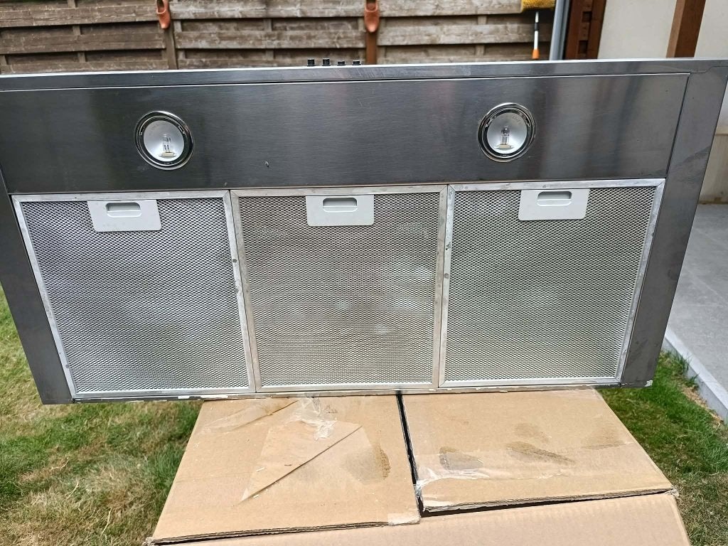 Dampkap Zanussi, Elektronische apparatuur, Ophalen, Gebruikt, Wandschouwkap, Vrijstaand