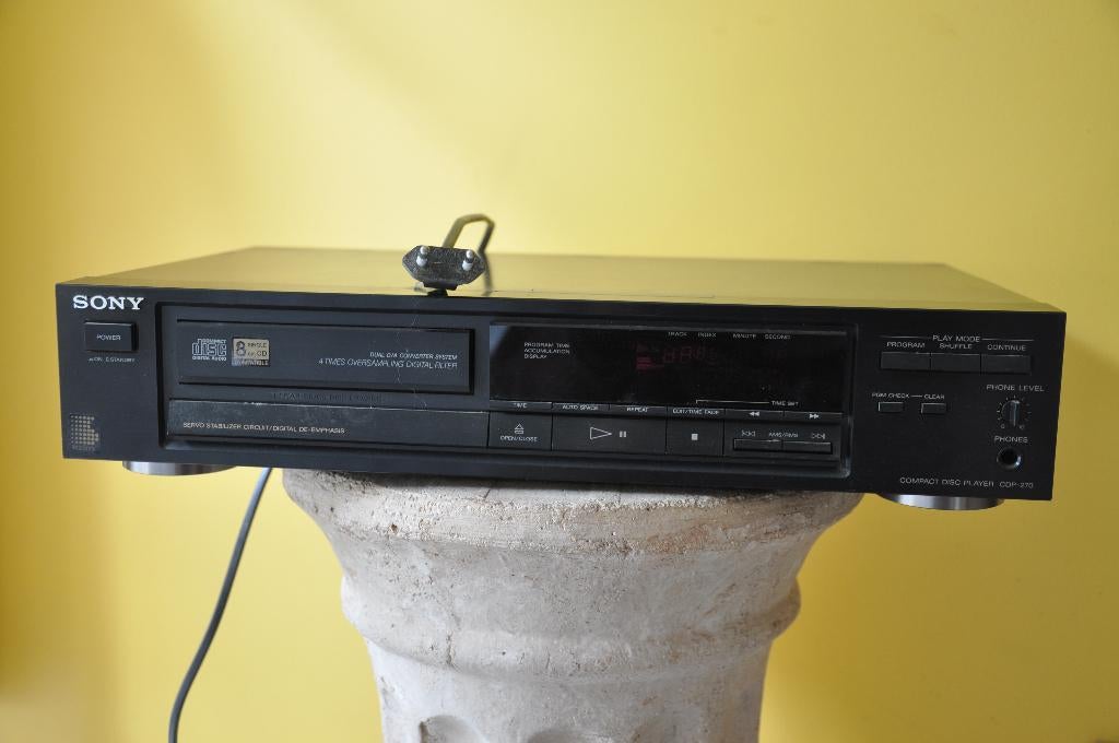 SONY Compact Disc Player CDP-270, TV, Hi-fi & Vidéo, Lecteurs CD, Sony, Enlèvement ou Envoi
