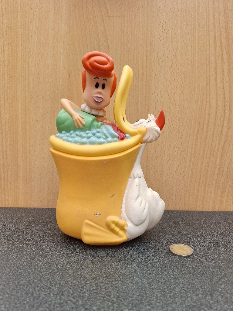 Figurine Flintstones / Pierrafeu bouteille bain mousse, Enlèvement ou Envoi, Utilisé