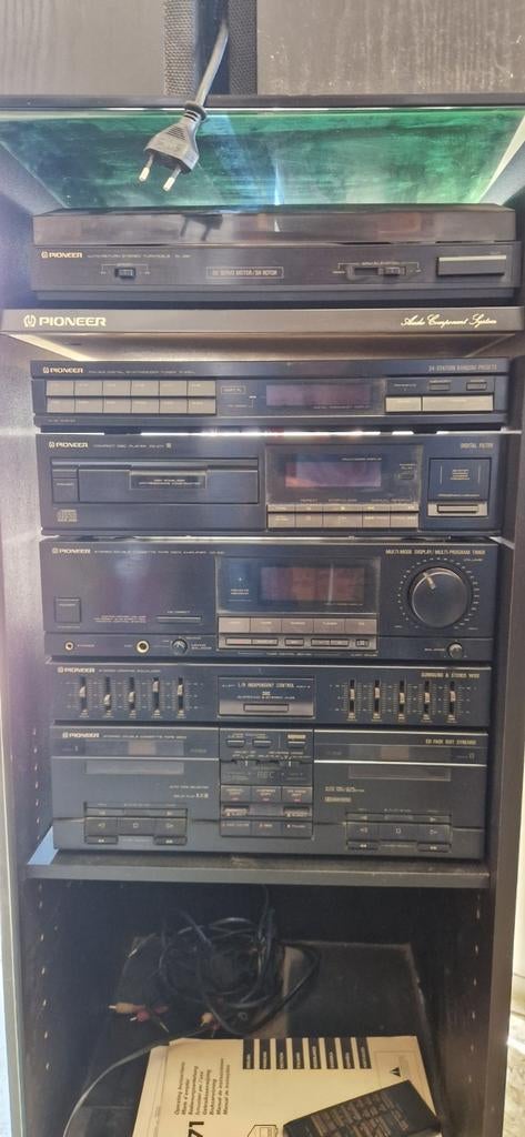 Hi-fi Pioneer complet en bon état, 1989., Enlèvement, Pioneer