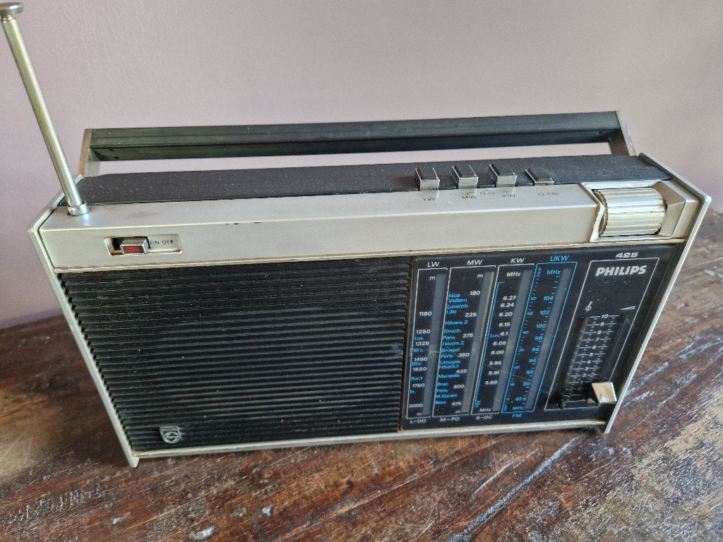 Philips Radio 22 RL 425 Taifun de Luxe 1972, Enlèvement ou Envoi