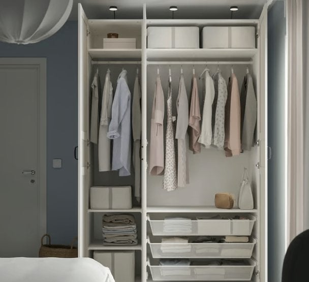 Kledingkast., Huis en Inrichting, Kasten | Kleerkasten, 200 cm of meer, 150 tot 200 cm, Zo goed als nieuw, 50 tot 75 cm