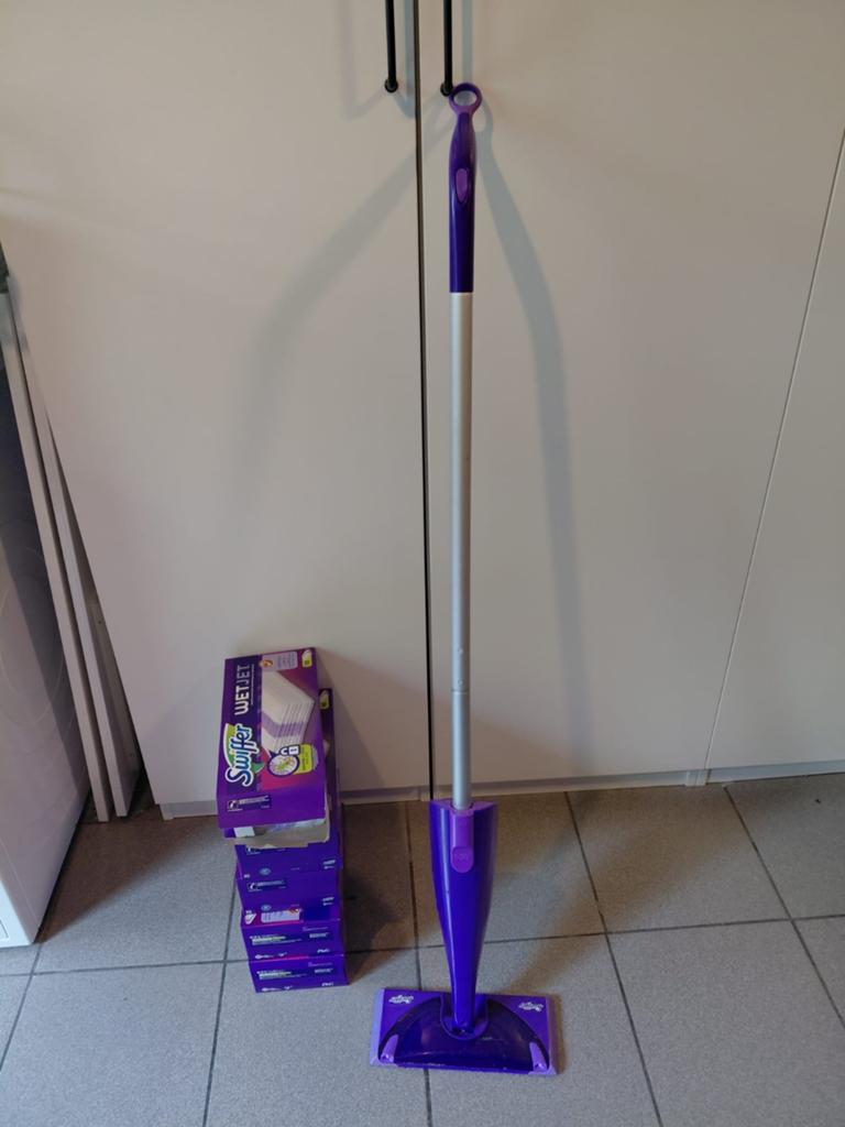 Swiffer wetjet, Enlèvement