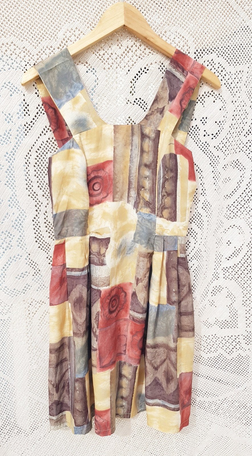 Robe 🍒MARRON vintage 🍒, Kleding | Dames, Bruin, Ophalen of Verzenden, Gedragen, Maat 36 (S)