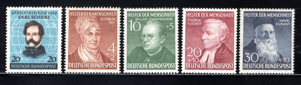 DUITSLAND Lot 1952 MH/MNH, Postzegels en Munten, Verzenden, BRD, Postfris