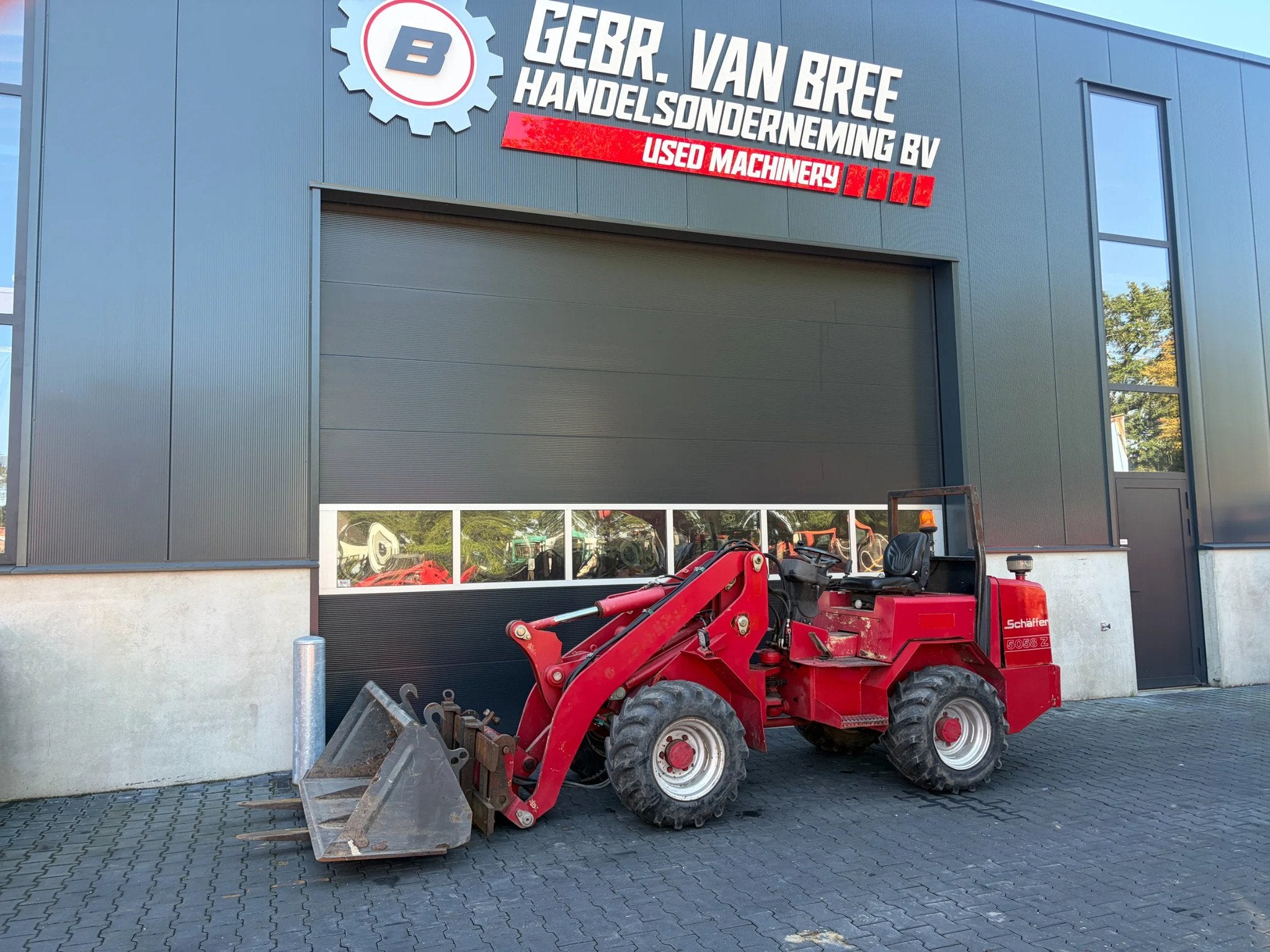 Schäffer 5058Z minishovel/shovel, Zakelijke goederen, Wiellader of Shovel