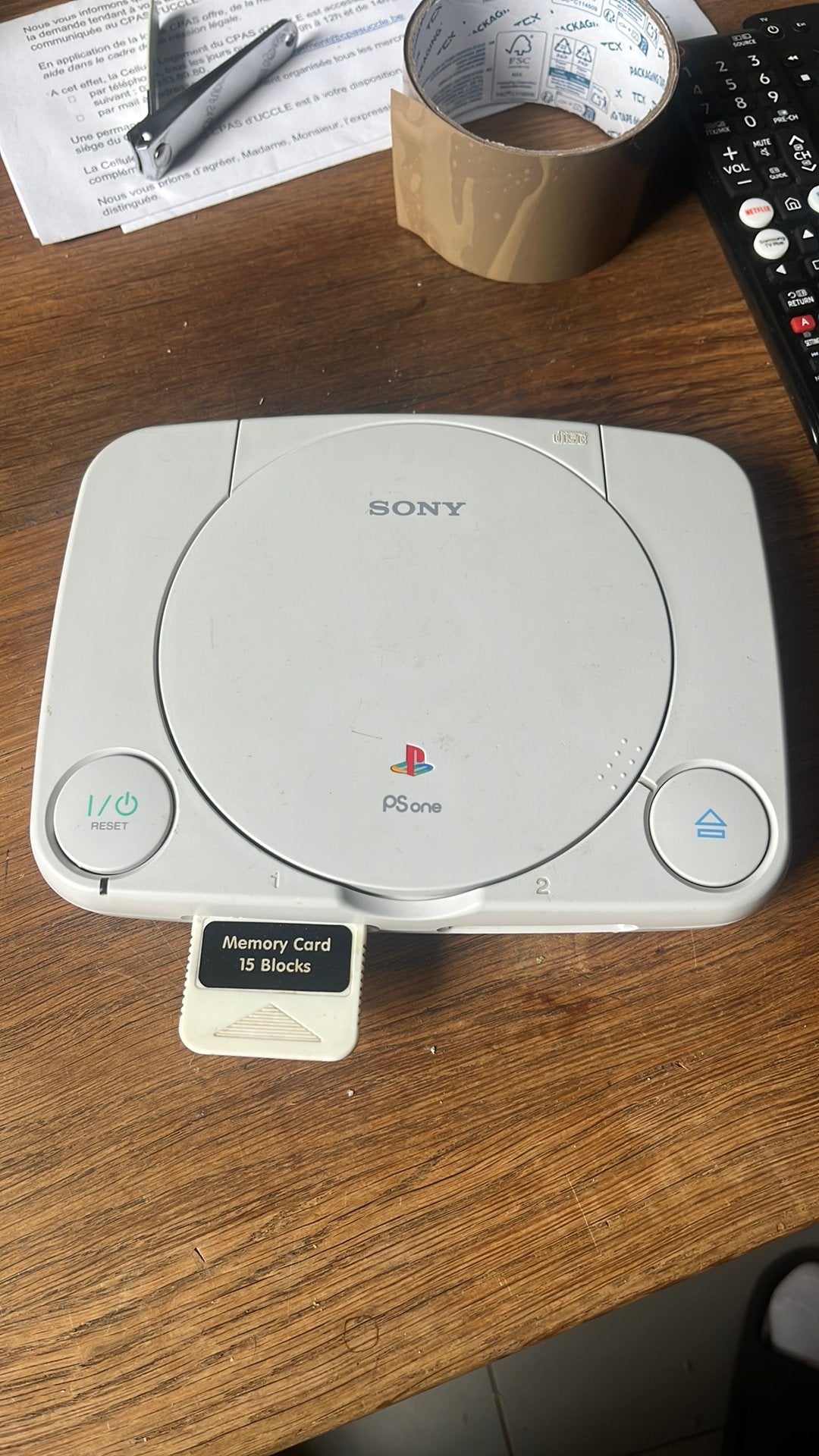 Playstation PSone, Consoles de jeu & Jeux vidéo, Consoles de jeu | Sony PlayStation 1, Enlèvement ou Envoi, Comme neuf