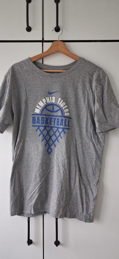 T-shirt Nike Memphis Tigers - Basket-ball - taille L, Gris, Nike, Autres types, Envoi
