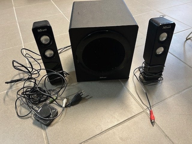 Trust SoundForce Vivo 2.1 luidsprekers voor PC, Ophalen of Verzenden, Gebruikt