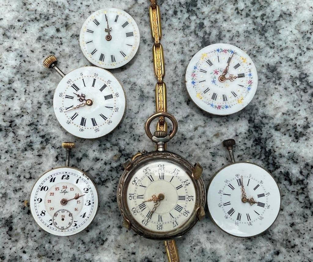 Montre VACHERON & CONSTANTIN + 5 mouvements LECOULTRE & cie, Enlèvement
