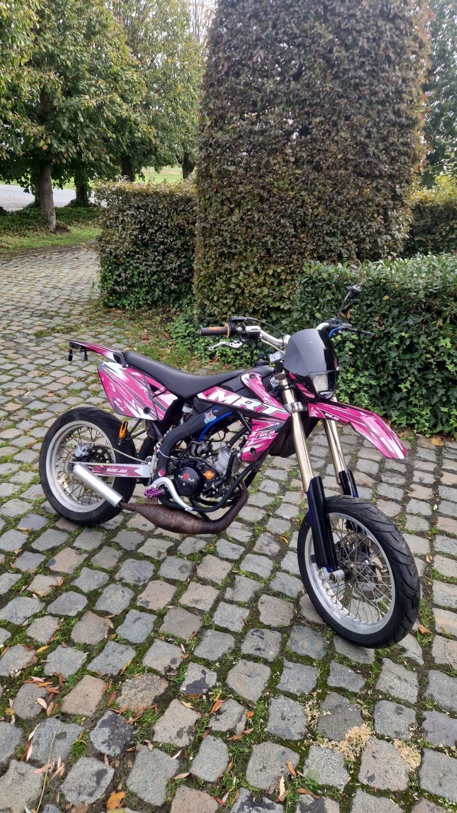 Rieju mrt50, Ophalen