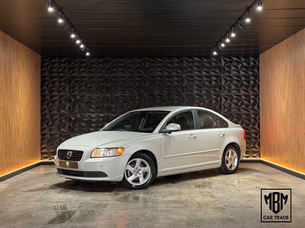 ✅Volvo S40 1.6 D GARANTIE Airco CruiseC BLIS Navi Leer Trekh, Voorwielaandrijving, 4 cilinders, Leder, 1560 cc